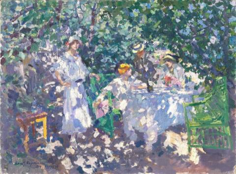 Коровин К. В саду. Гурзуф (1913)