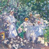 Коровин К. В саду. Гурзуф (1913)
