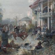 Смерть Пети Ростова. Акварель Н.Н. Каразина Смерть Пети Ростова. Акварель Н.Н. Каразина