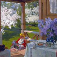 И.С. Горюшкин-Сорокопудов. На даче (1910-е) И.С. Горюшкин-Сорокопудов. На даче (1910-е)