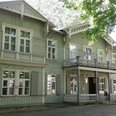 Дачная усадьба эстонского писателя Антона Хансена Таммсааре в Таллинне.