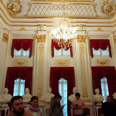 Замок Несвиж. Парадный зал