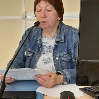 4. О.А. Богданова читает лекцию