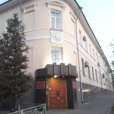 Здание, в котором располагался Тульский окружной суд 