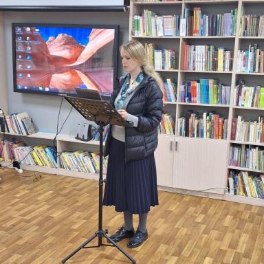 Выступает М.С. Федосеева