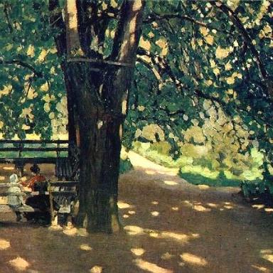 В тени лип. Демьяново (1907)